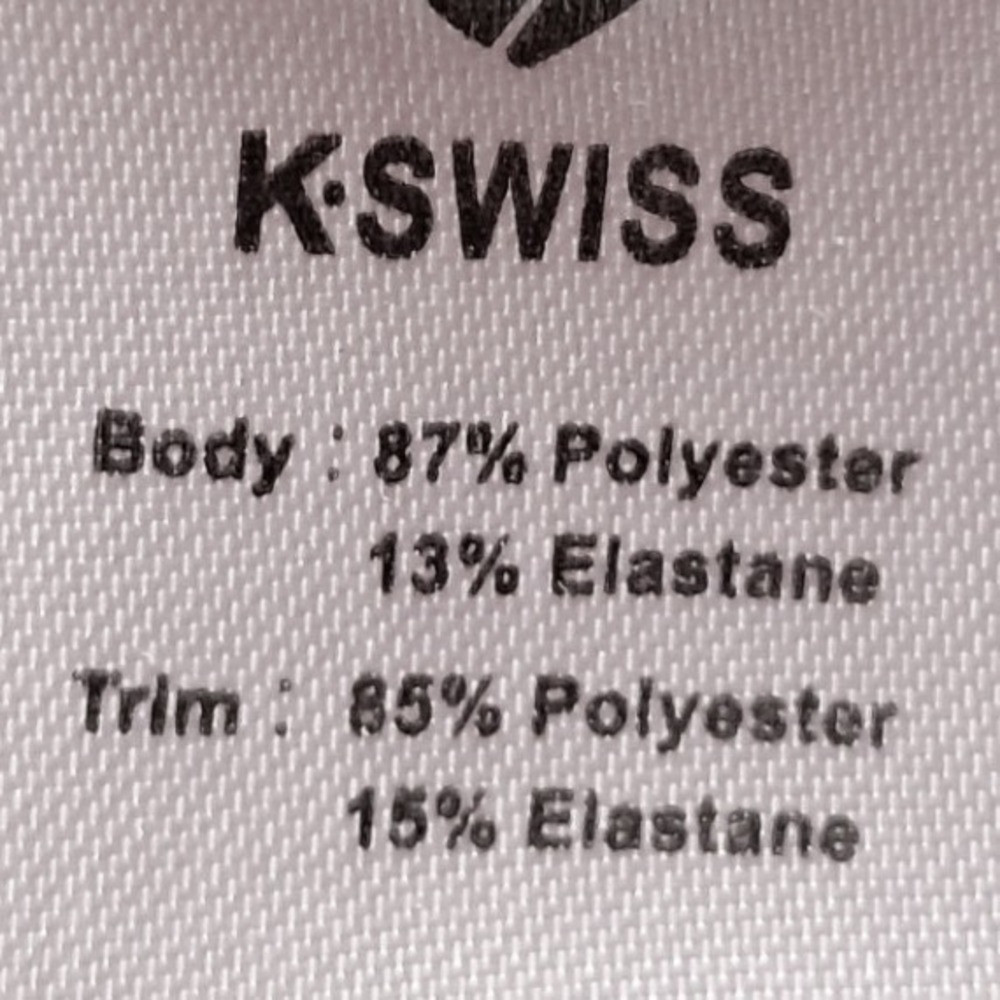 KSwiss Women's Athletic Skirt Shorts Tennis Golf Athleisure Dark Gray Medium - Picture 6 of 6